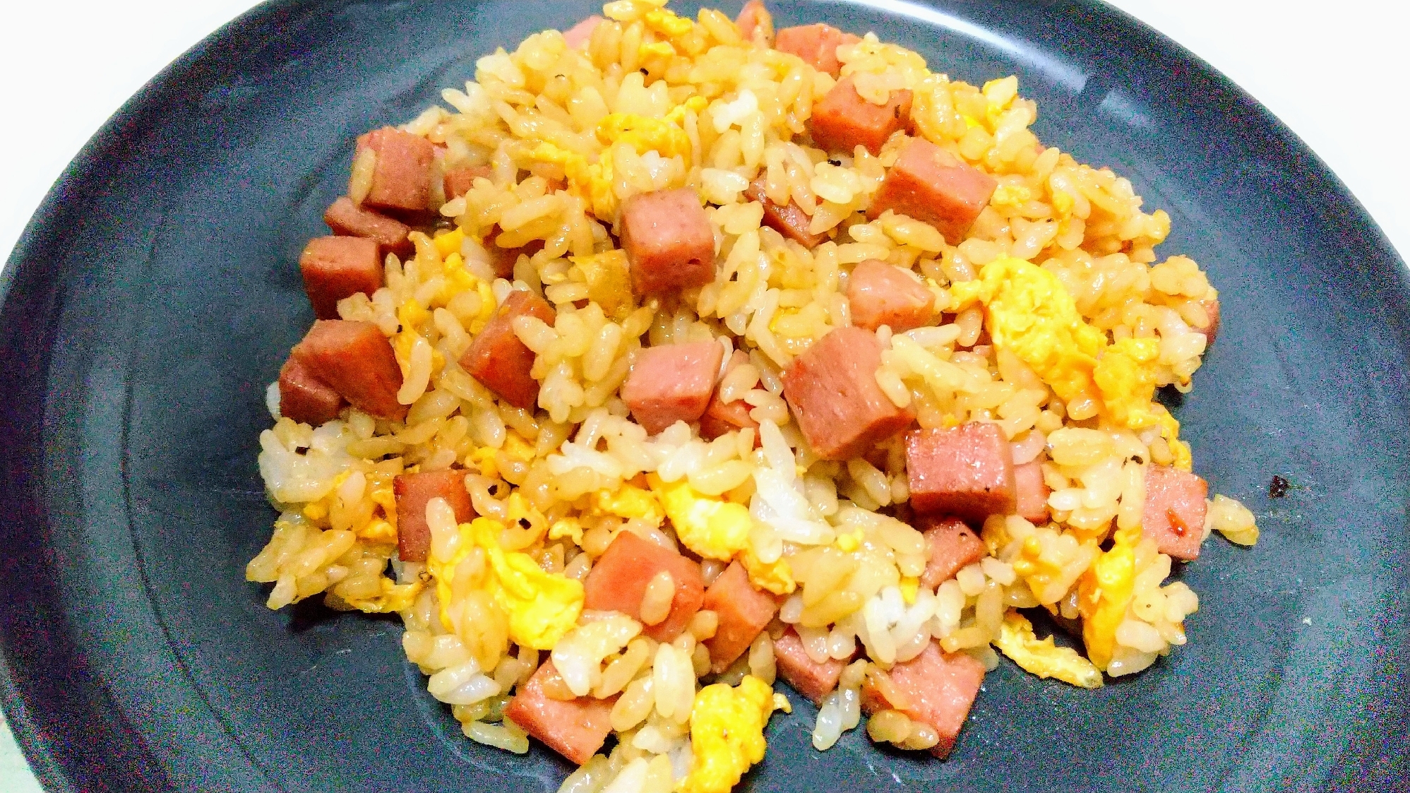 スパムたまごの炒飯