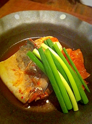 韓国風！さばのキムチ煮