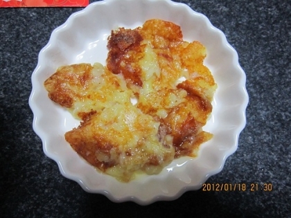 ジャガイモが少し硬めでちょっと失敗作。でもお味は抜群でした。
冷凍庫にお餅が沢山残ってるので、また挑戦してみますね。
ご馳走様でした。