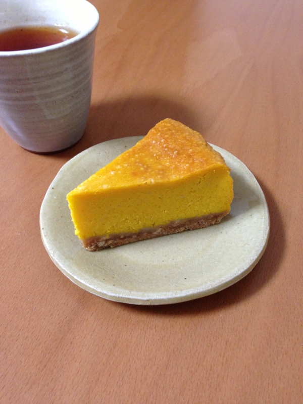 ヨーグルト入り♪かぼちゃのチーズケーキ