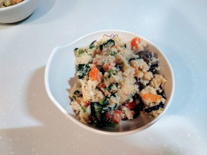 たくさん作って冷凍保存　おからの炒り煮（卯の花）