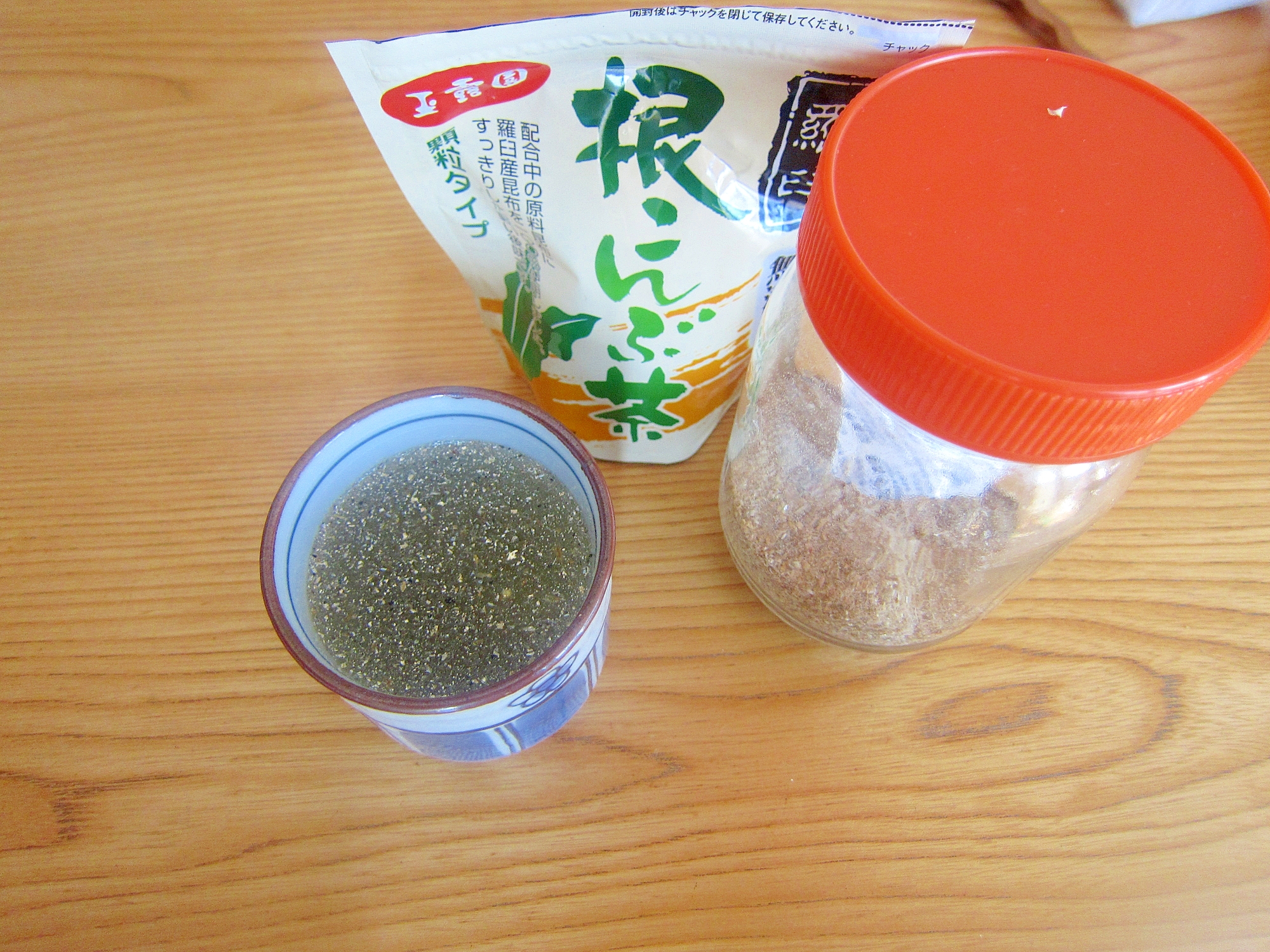 煮干し米麹の昆布茶