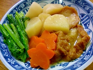 残りものでつくる仙台麩とかぶの煮物