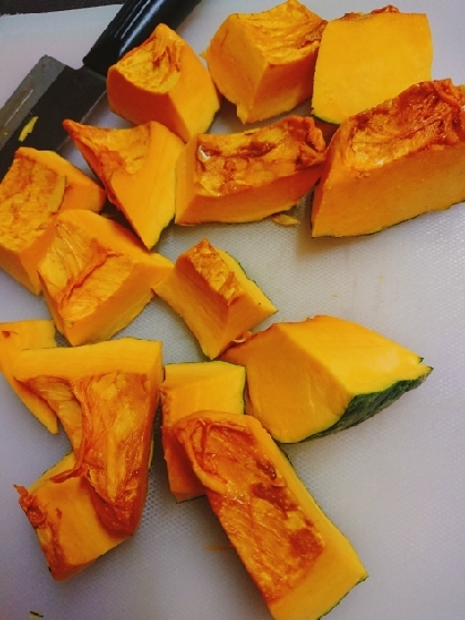 味もしみしみ かぼちゃの簡単な切り方 レシピ 作り方 By Yukalala 楽天レシピ 味もしみしみ かぼちゃの簡単な切り方 レシピ 作り方 By Yukalala 楽天レシピ