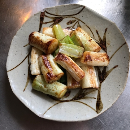 簡単☆もう一品にネギのポン酢焼き