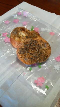 余ったフランスパンで きなこラスク