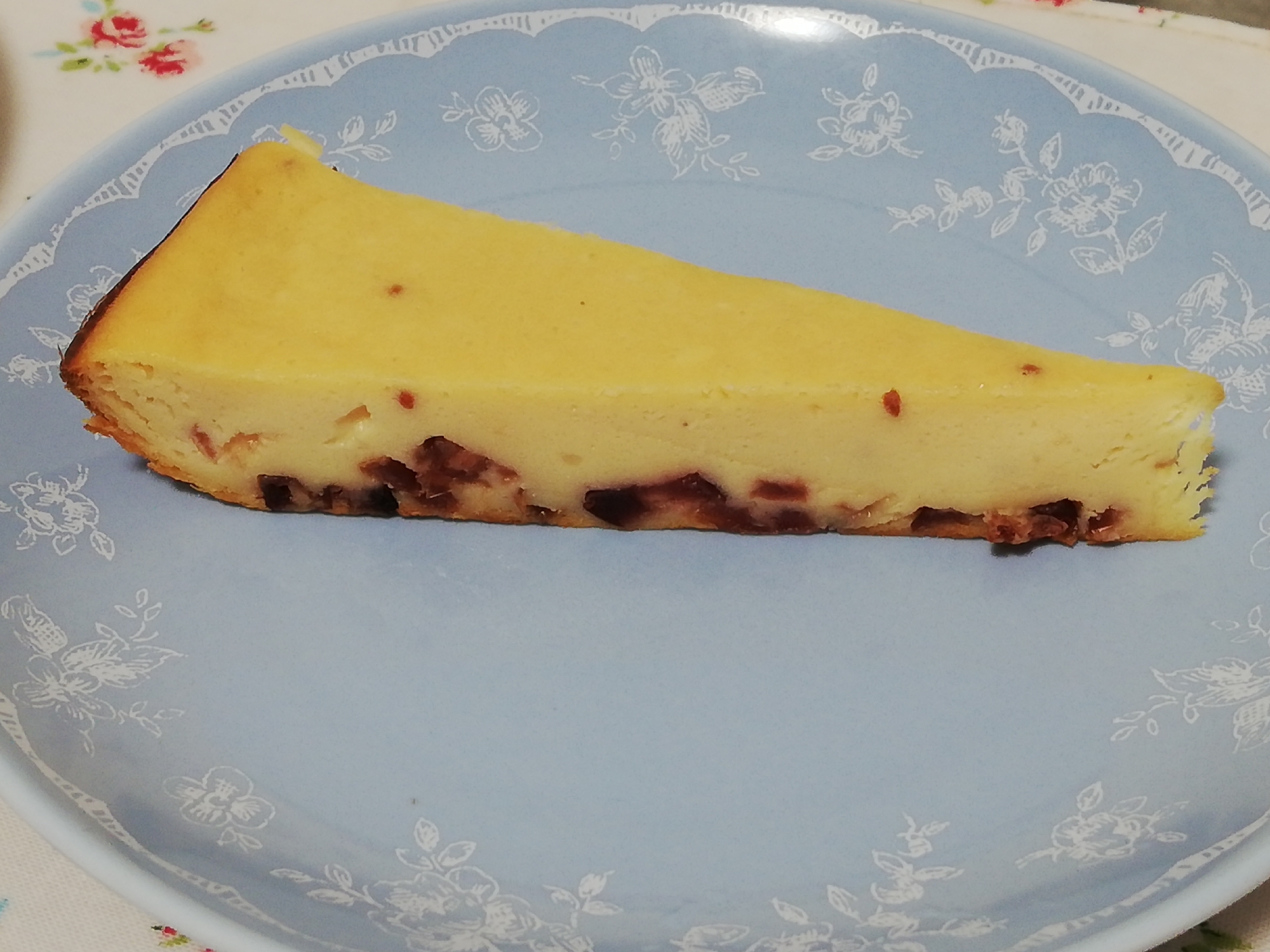 簡単ヘルシー クランベリーチーズケーキ レシピ 作り方 By かっぺ4217 楽天レシピ