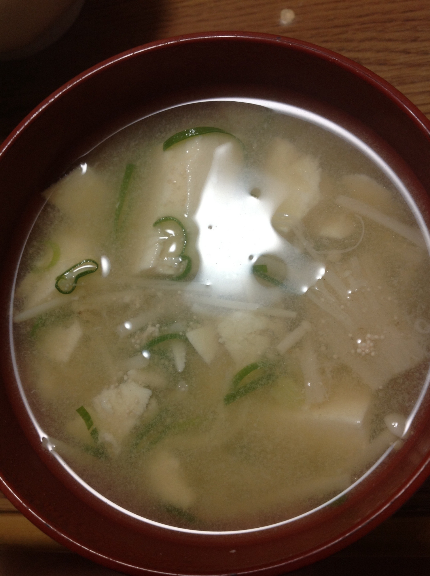 豆腐の明太子スープ