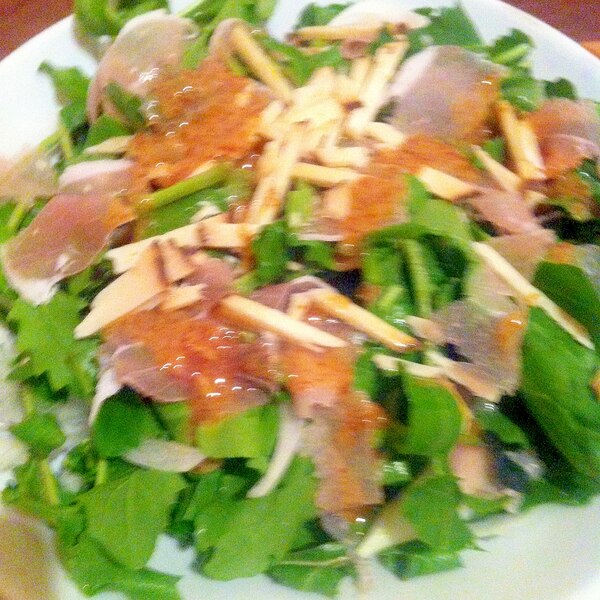 ルッコラと生ハムのサラダ 粒マスタードドレッシング レシピ 作り方 By Macman3737 楽天レシピ ルッコラと生ハムのサラダ 粒マスタードドレッシング レシピ 作り方 By Macman3737 楽天レシピ