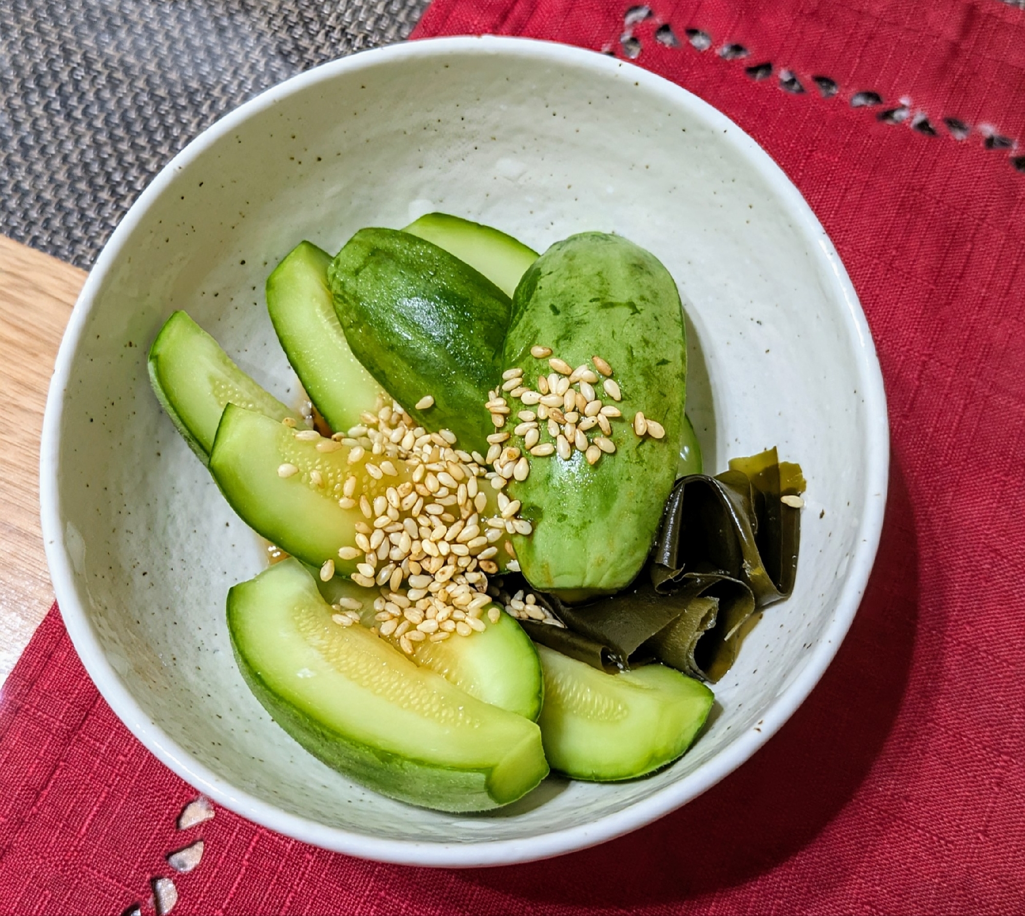 【副菜】小メロンの塩麹漬