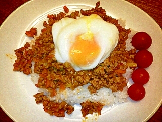 簡単カレー粉で作るドライカレー