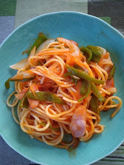 昼食に手軽でおいしくできました