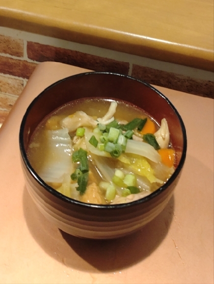 ネギたっぷり♡お味噌汁