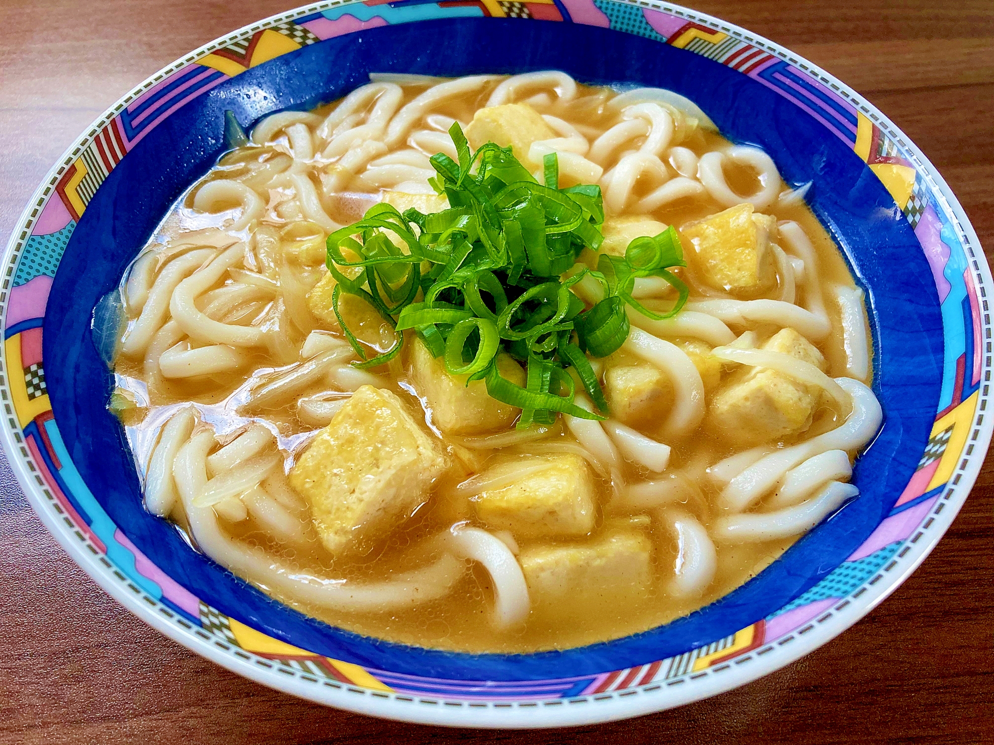 とろ～り♡豆腐ステーキうどん(^^♪