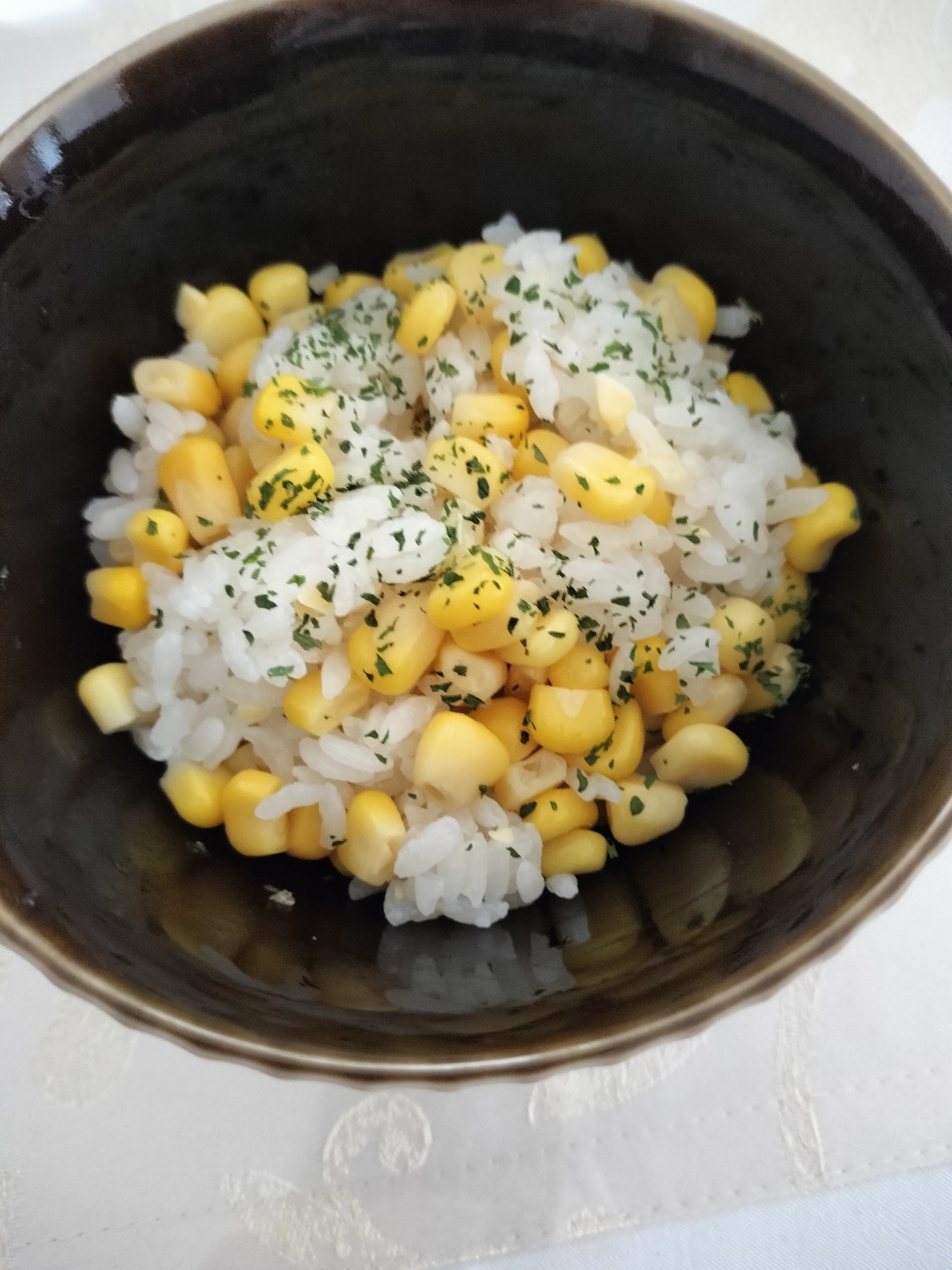 とうもろこしご飯