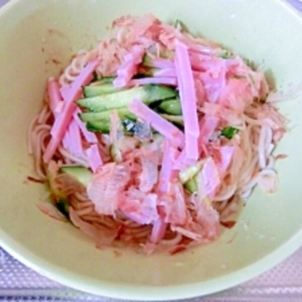 ハムきゅうりそうめん レシピ 作り方 By Evergreen7 楽天レシピ ハムきゅうりそうめん レシピ 作り方 By Evergreen7 楽天レシピ