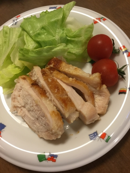 こんなに簡単でいいの？と思いましたが、完成してみたら……おいしー！柔らかくて最高でした♪