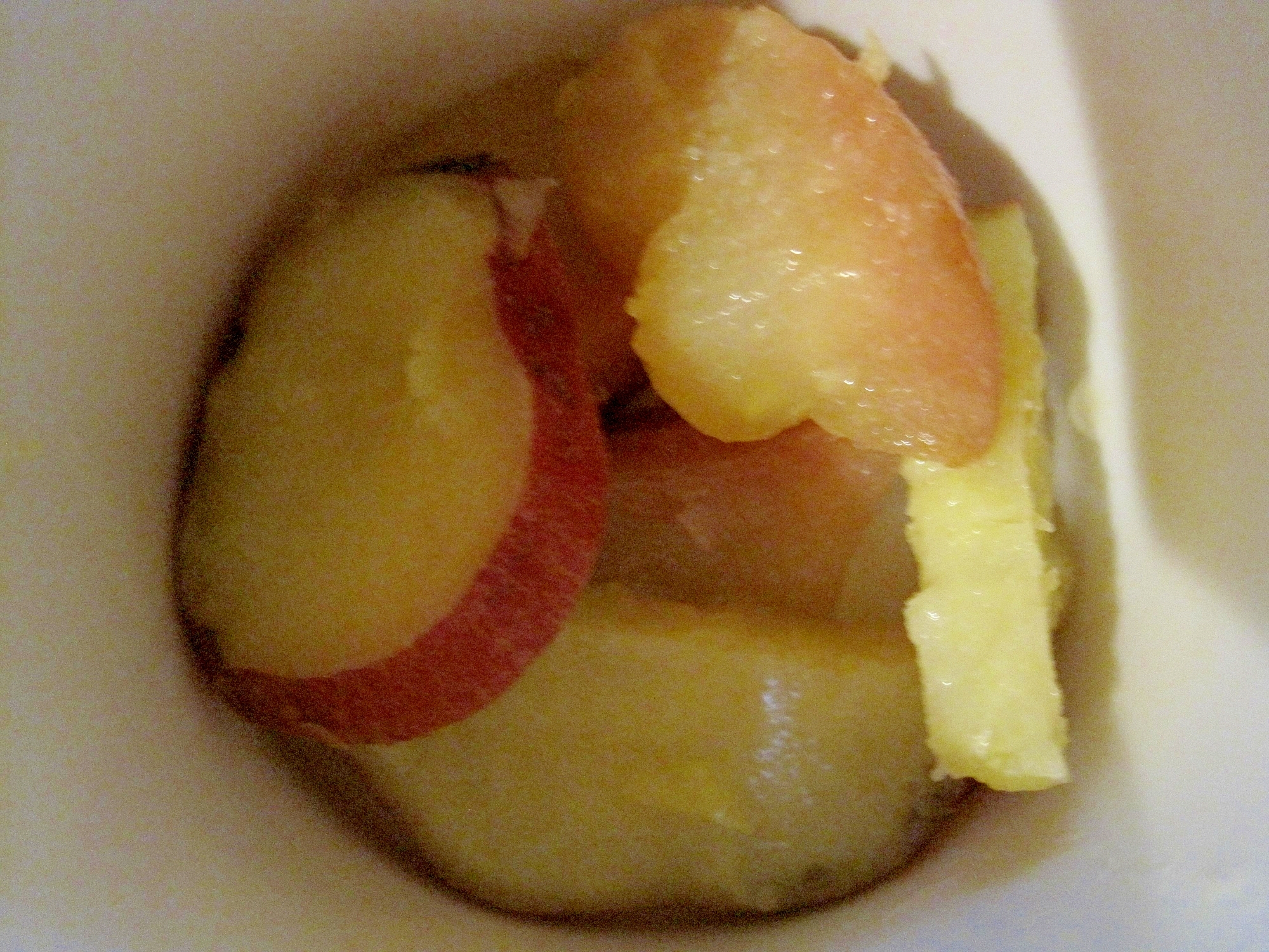 りんごとさつま芋のハニーマーガリン煮