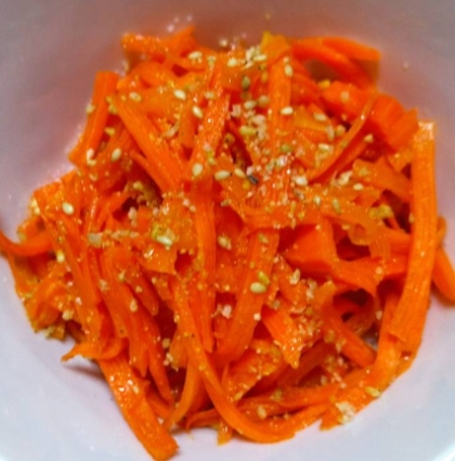 簡単にんじんナムル