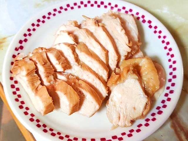 ラーメンのお供に!柔らかーい鶏むねチャーシュー♪