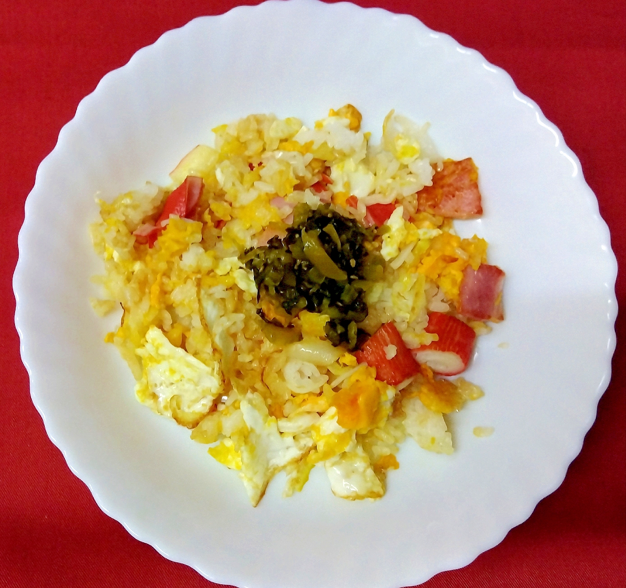 ベーコンチャーハン