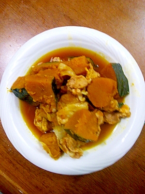 肉かぼちゃ レシピ 作り方 By Michipon 楽天レシピ