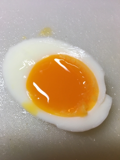 黄身だけトロトロの半熟卵の作り方★角煮に最適な煮卵