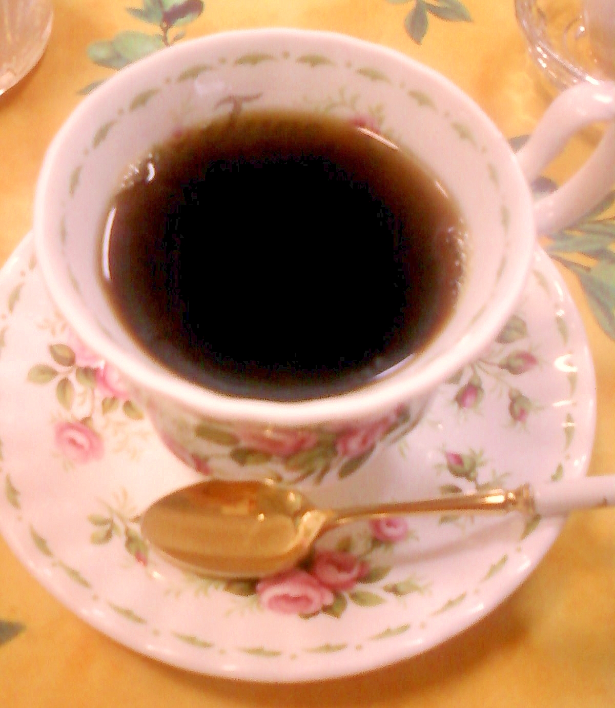 ☆*:・☆ブランデーとチョコ入りコーヒー☆*:・☆