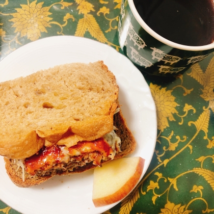 ハンバーグトーストサンドⅡ