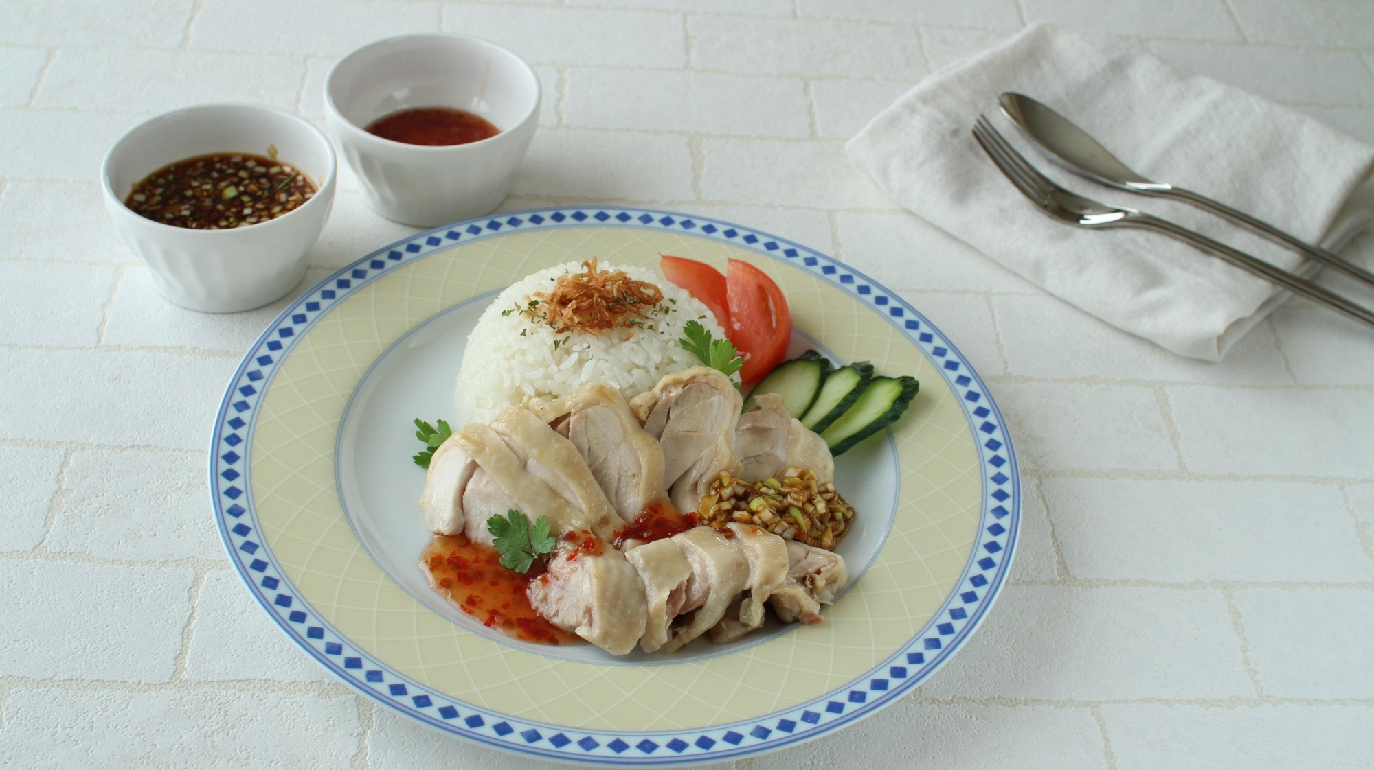 ＼大同電鍋レシピ／海南鶏飯シンガポールチキンライス