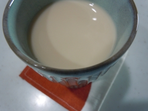 豆乳☆ミルクティー
