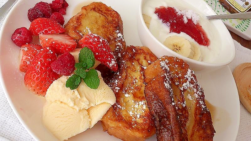 15分で完成 カフェ風フレンチトースト レシピ 作り方 By だかなちゃん 楽天レシピ