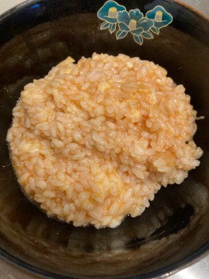 にんじんのケチャップ風味雑炊(おかゆ)