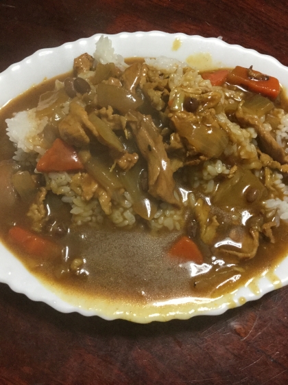 むかご入りカレー