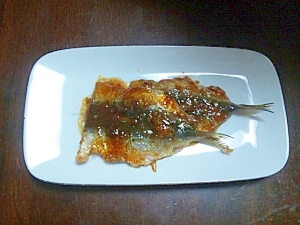 分量簡単！イワシの蒲焼き