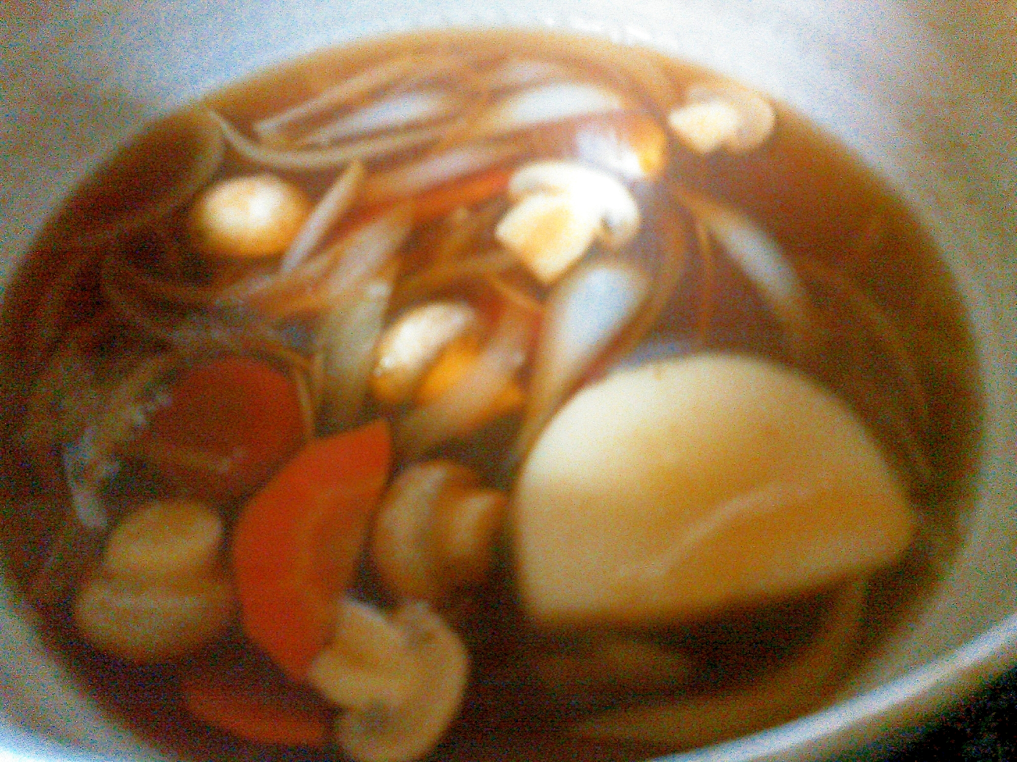 かまぼこ野菜スープ