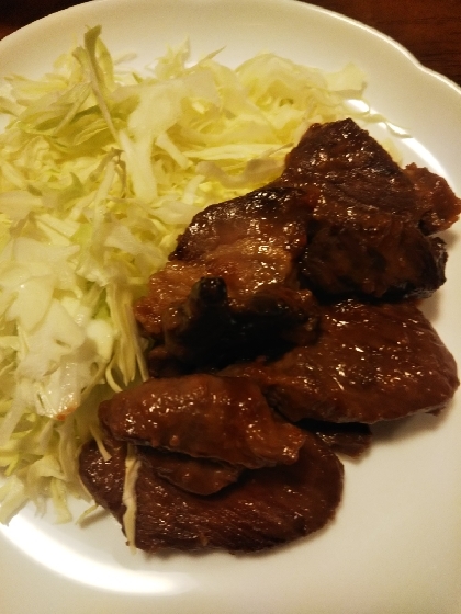 いのしし肉のしょうが焼き