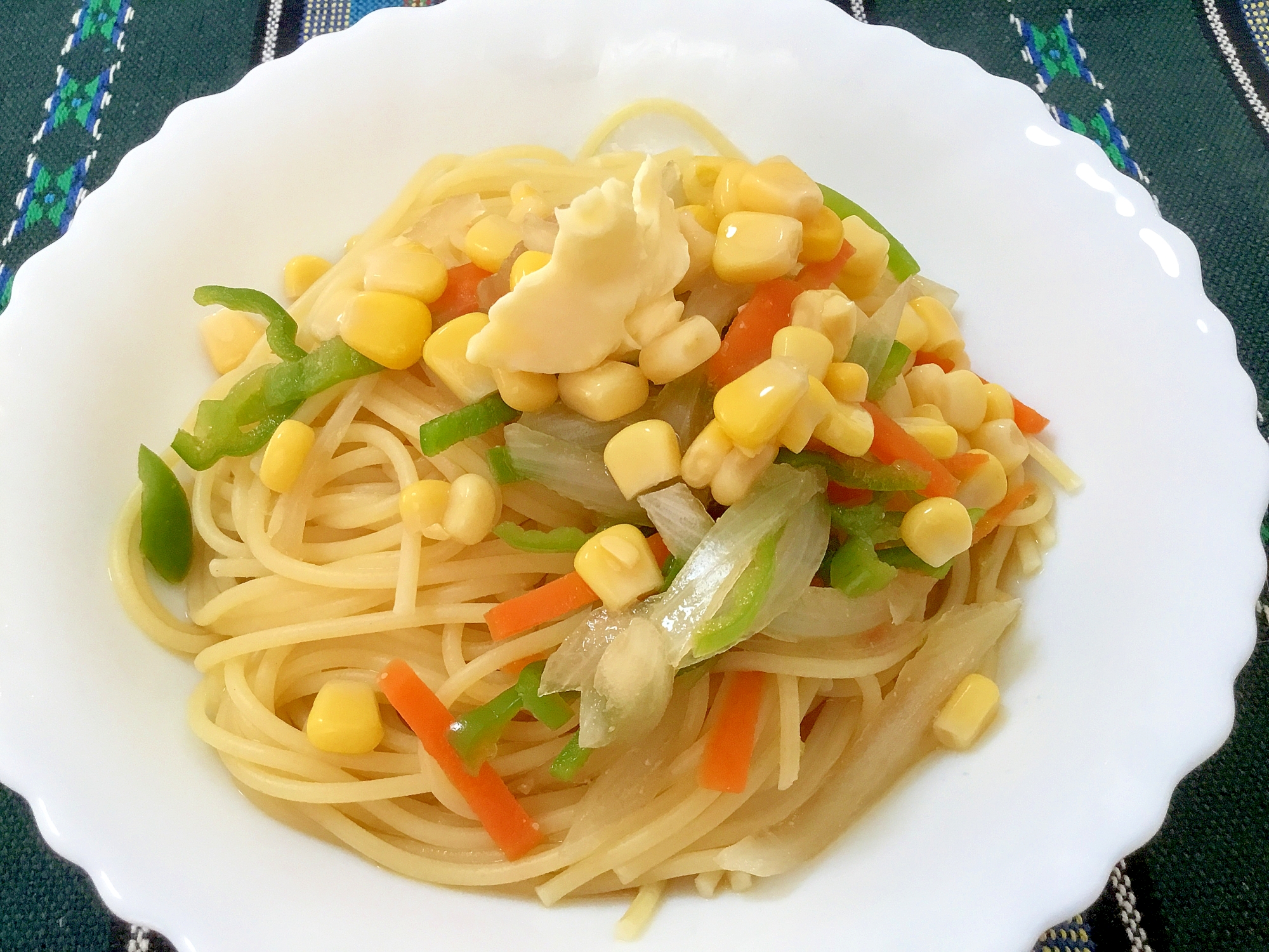 味噌バターコーンパスタ レシピ 作り方 By まゆぱとら 楽天レシピ