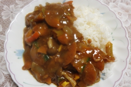 コトコト煮込むだけのカレーライス