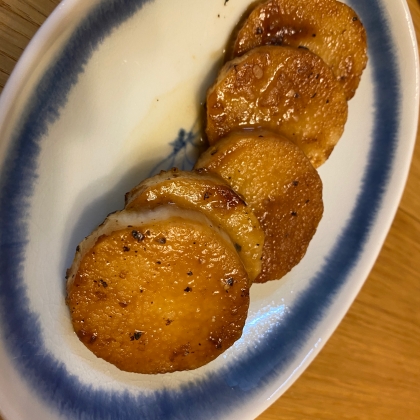 【こってり】にんにくバター醤油の長芋ソテー