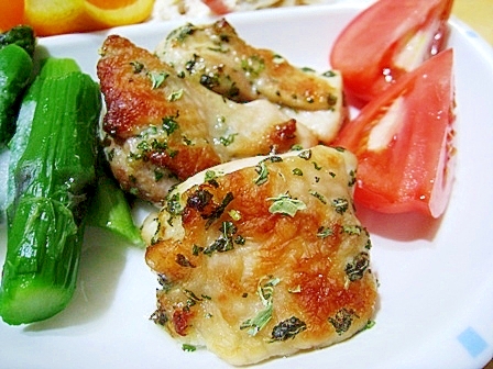 給食の味!鶏肉のバジル焼き