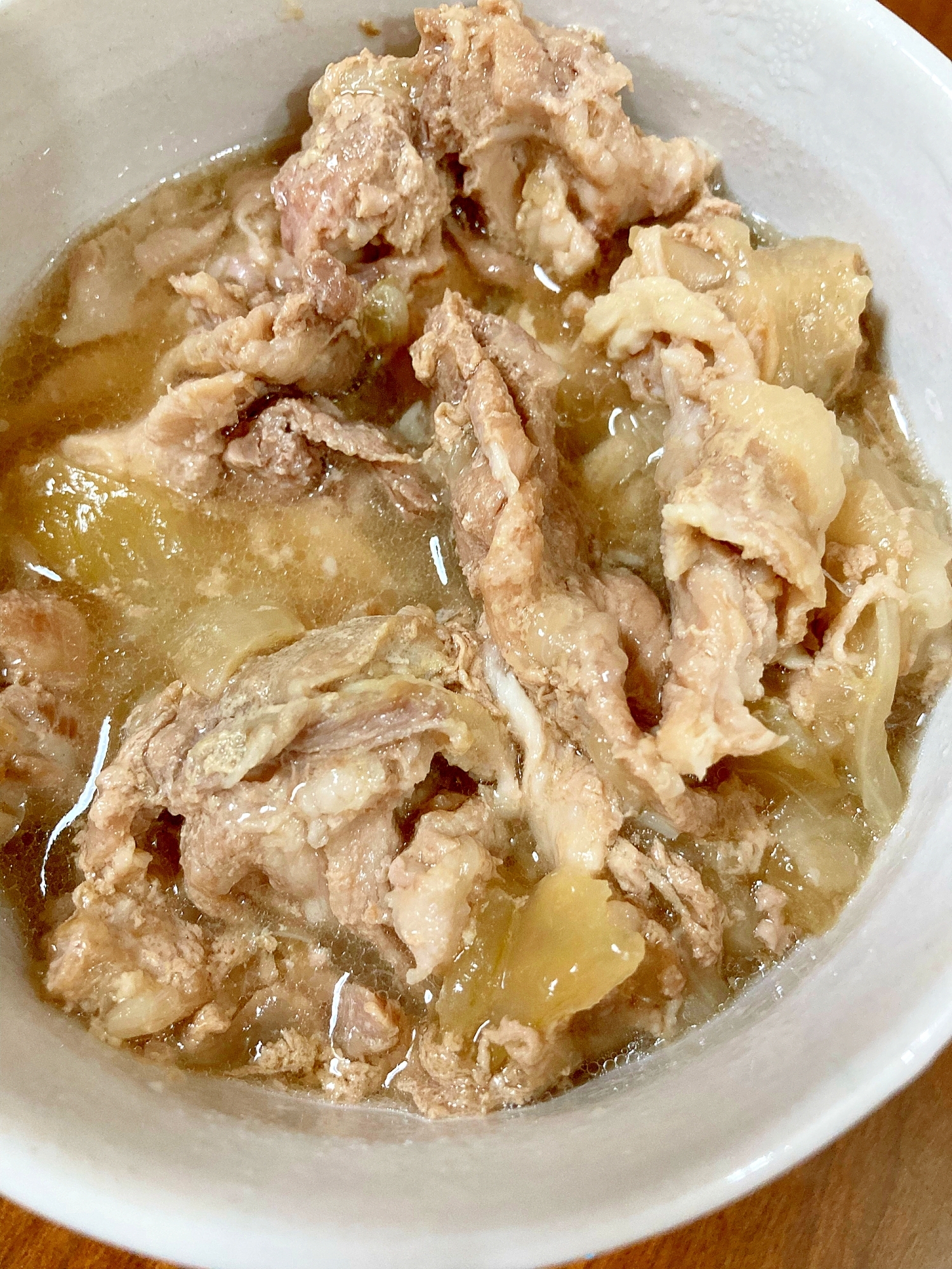 豚肉と大根の煮物~電気圧力鍋使用