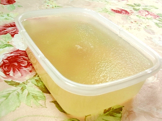❤カリン酒と林檎酢のゼリー❤