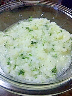 料理下手が作る 大葉大根おろし レシピ 作り方 By ミハイル064 楽天レシピ