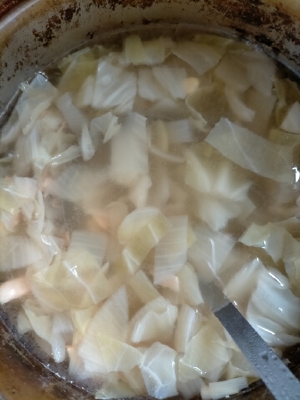 キャベツの大量消費に作りました