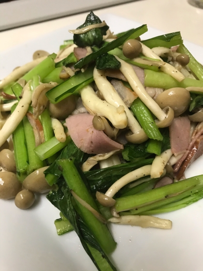 にんにくがきいてて、美味しかったです
ごちそうさま！