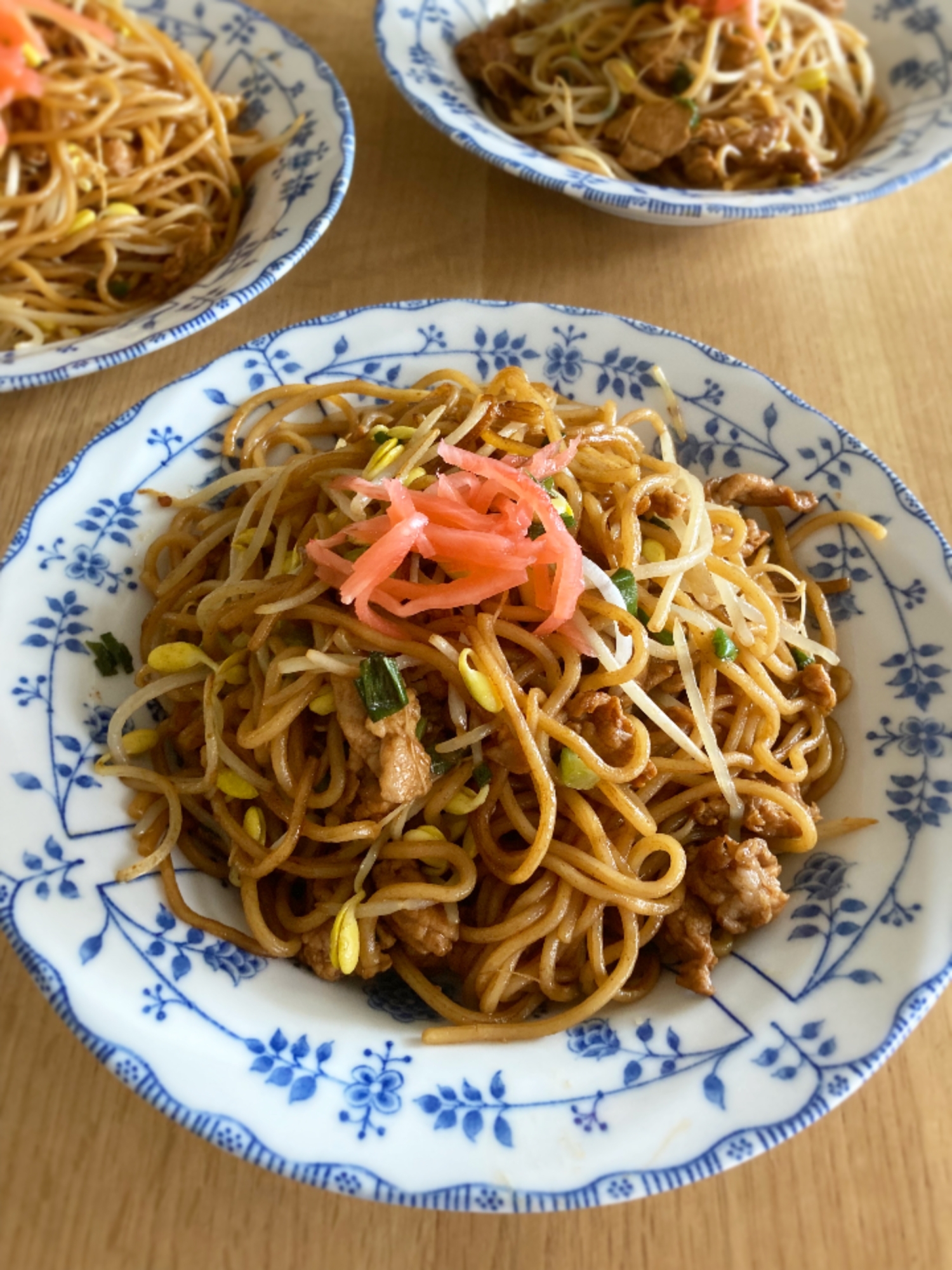 豆もやしの簡単焼きそば♪