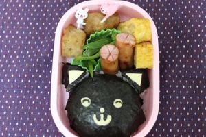 クロネコおにぎりのお弁当