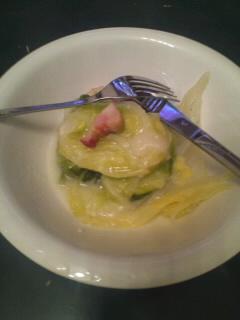 とろける白菜もちロール