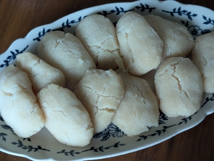２で覚える／サクほろ 米粉＆片栗粉の塩ちんすこう